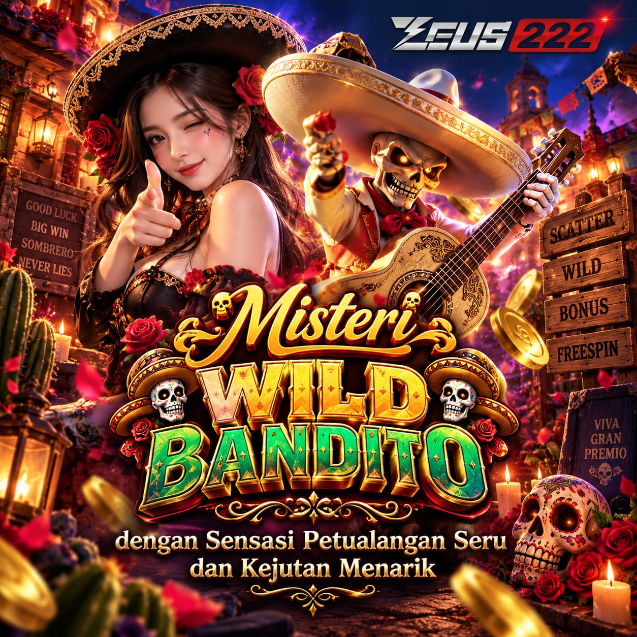 ZEUS222 ~ Memecahkan Misteri Wild Bandito dengan Sensasi Petualangan Seru Penuh Kejutan